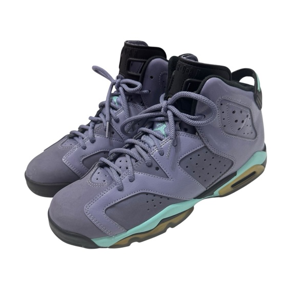 Air Jordan Retro 6 GS Iron Purple Sneakers Sz Y7‎
